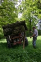 Under the shade of the oak trees