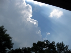Oh no, it's going to rain . . . .