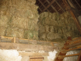 Neatly stacked away